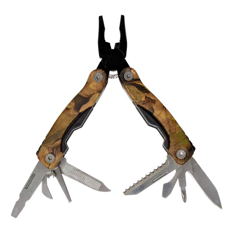 Navaja Multifuncional Alicate Camuflada 9 Servicios AK1017