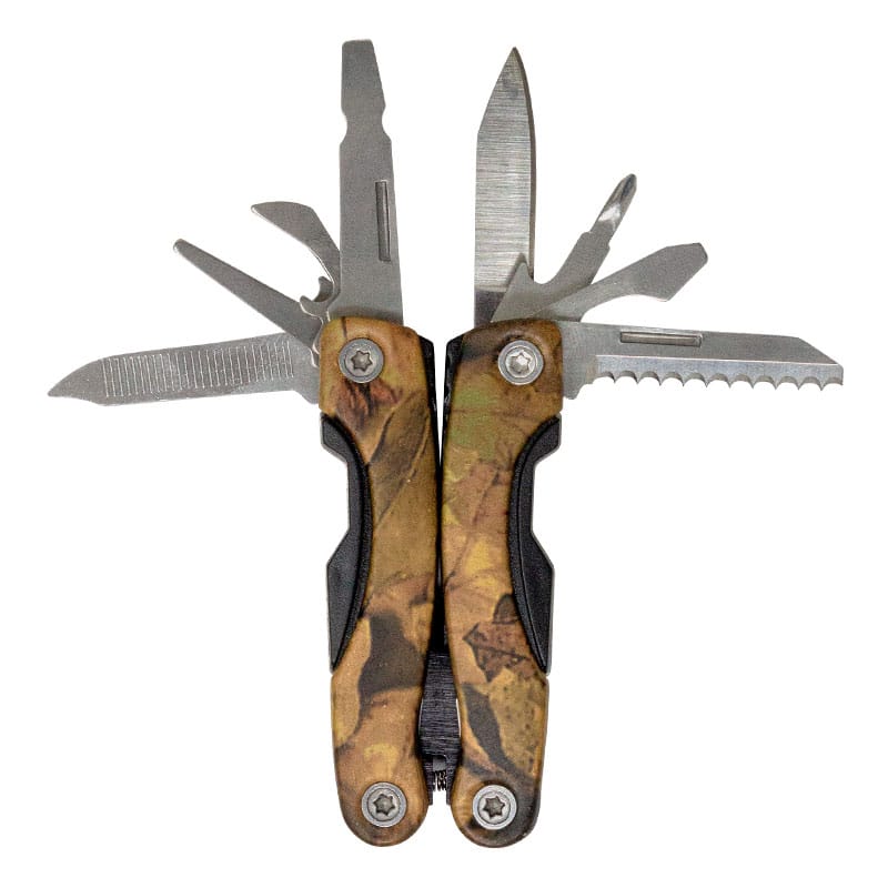 Navaja Multifuncional Alicate Camuflada 9 Servicios AK1017