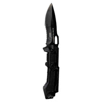 Navaja Semi Automatica Hoja Combinada