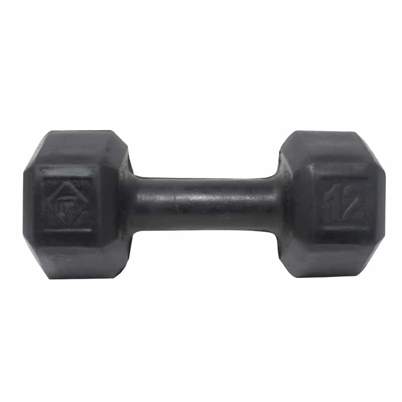 Mancuerna Hexagonal Finsa Caucho 12LB