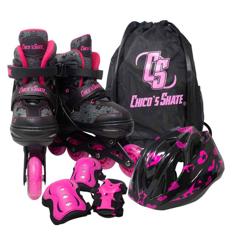 Patines Línea Chico´s Skate Set CS1628 CS 1629