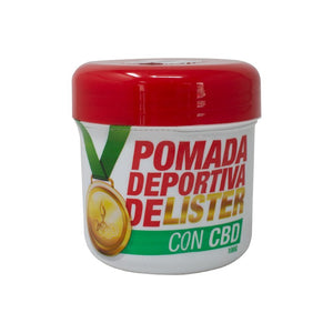 Pomada Deportiva Lister CBD