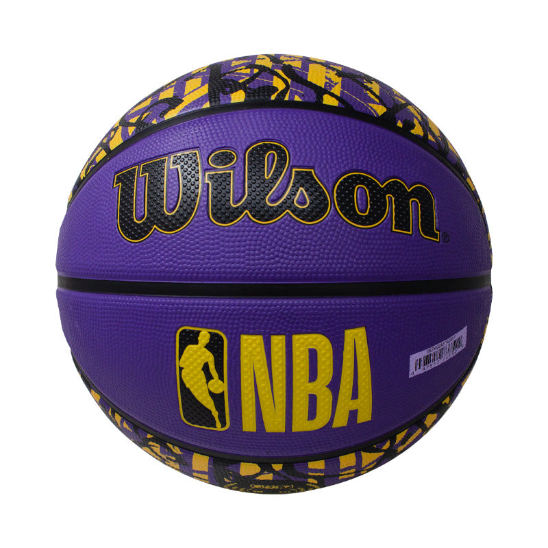 Balón Baloncesto Wilson NBA GRAFITI LA LAKERS N7