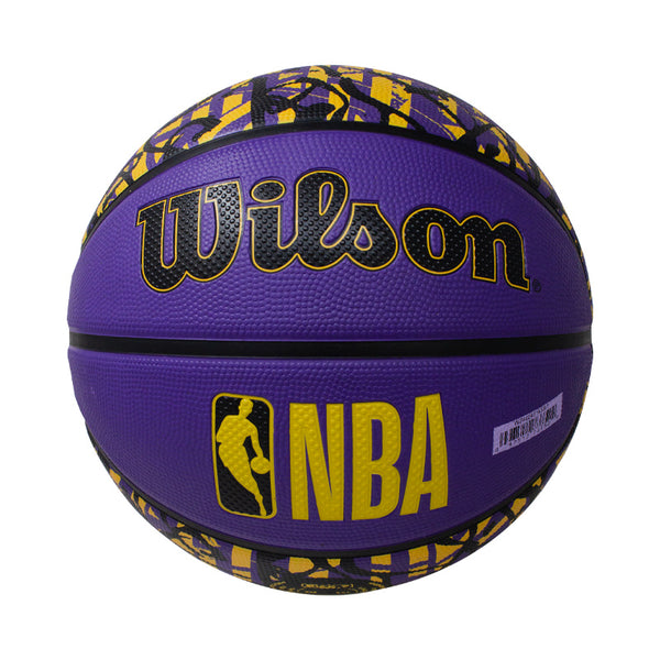 Balón Baloncesto Wilson NBA GRAFITI LA LAKERS N7 - vista secundaria
