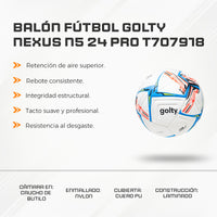 Balón Fútbol Golty NEXUS N5 24 PRO T707918