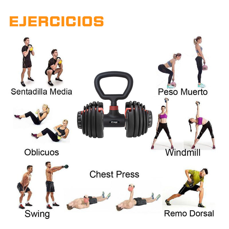 Barra Mancuerna Rusa Wonder GSP-3286