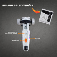 Monopatín Scooter THREE WHELL Camioneta MG51331