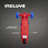 Monopatín Scooter THREE WHELL Infantil PT25419
