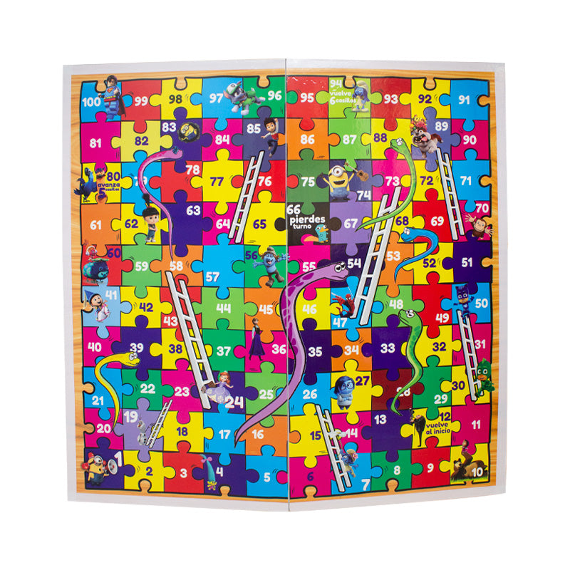 Parques Madera Magnético Doble 6 Puestos Escalera Plegable