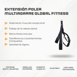 Extensión Polea Multiagarre Global Fitness