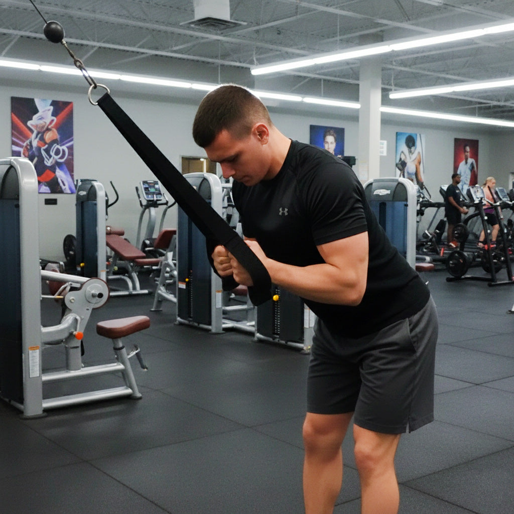 Extensión Polea Multiagarre Global Fitness