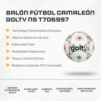Balón Fútbol Camaleón Golty N5 T706997