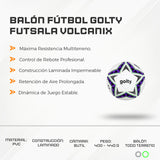 Balón Fútbol Golty Futsala Volcanix