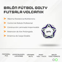 Balón Fútbol Golty Futsala Volcanix