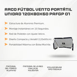 Arco Fútbol Vento Portátil Unidad 120X80X60 PAFGP 01