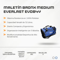 Maletín Bronx Medium Everlast EVDB4Y