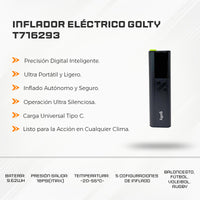 Inflador Eléctrico Golty T716293