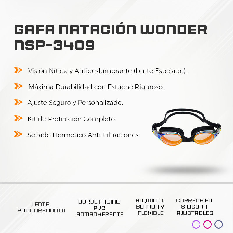 Gafa Natación Wonder NSP-3409