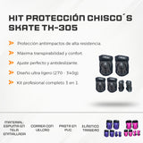 Kit Protección Chisco´s Skate TK-305