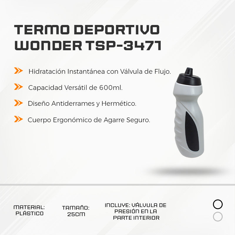 Termo Deportivo Wonder TSP-3471