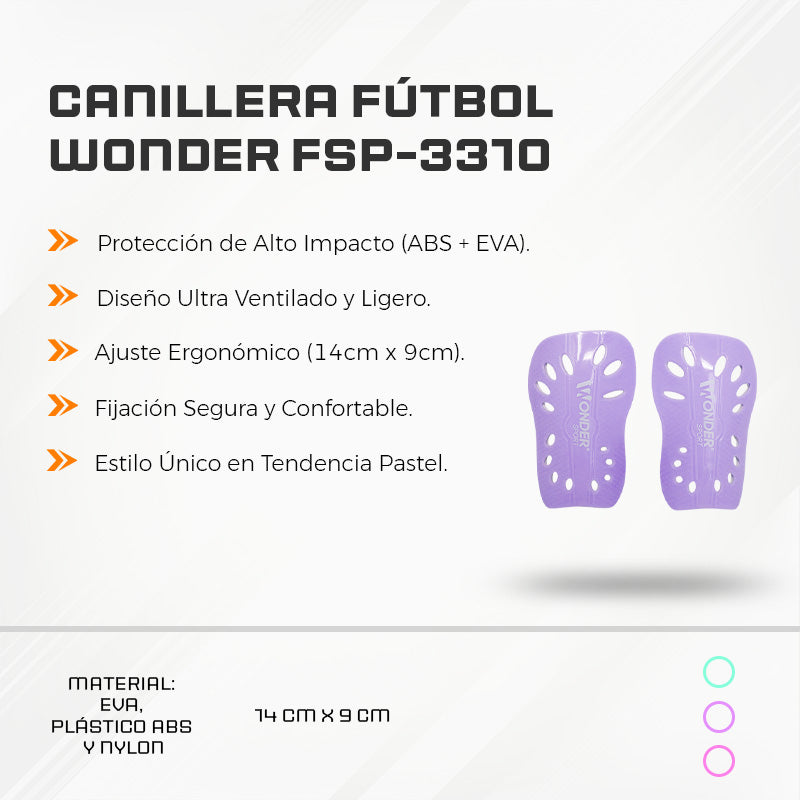 Canillera Fútbol Wonder 14CM X 9CM FSP-3310