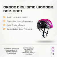 Casco Ciclismo Wonder GSP-3321
