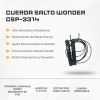 Cuerda Salto Wonder CSP-3314
