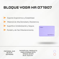 Bloque Yoga HA 071907