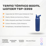 Termo Térmico 800ML Wonder TSP-3359
