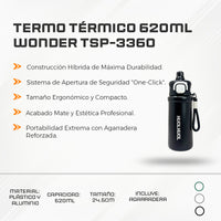 Termo Térmico 620ML Wonder TSP-3360