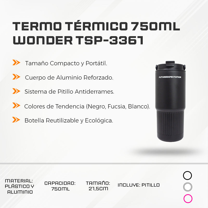 Termo Térmico 750ML Wonder TSP-3361