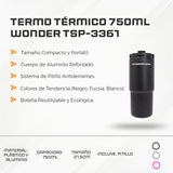 Termo Térmico 750ML Wonder TSP-3361