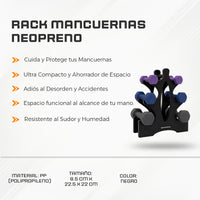 Rack Mancuernas Neopreno 071842 DMRX001