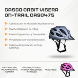 Casco Orbit Visera On-Trail CAS0475