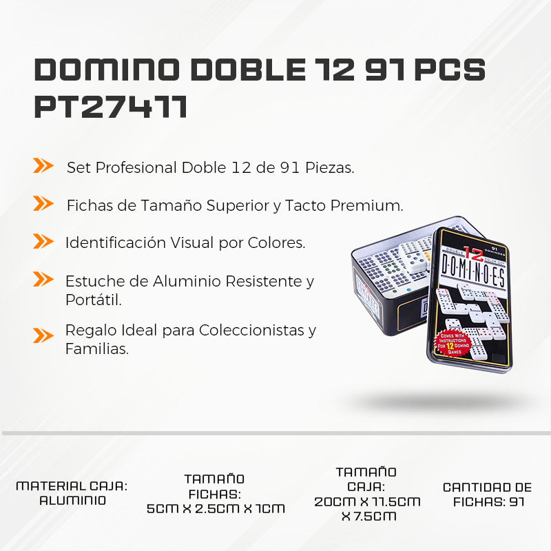 Domino Doble 12 91 PCS PT27411