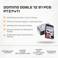 Domino Doble 12 91 PCS PT27411