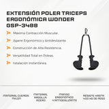Extensión Polea Triceps Ergonómica Wonder GSP-3488