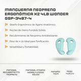 Mancuerna Neopreno Ergonómica X2 4LB Wonder GSP-3487-4