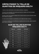 Guante Arquero Competencia Tributo Golty