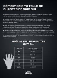 Guante Corto Chill GYM GW 815675