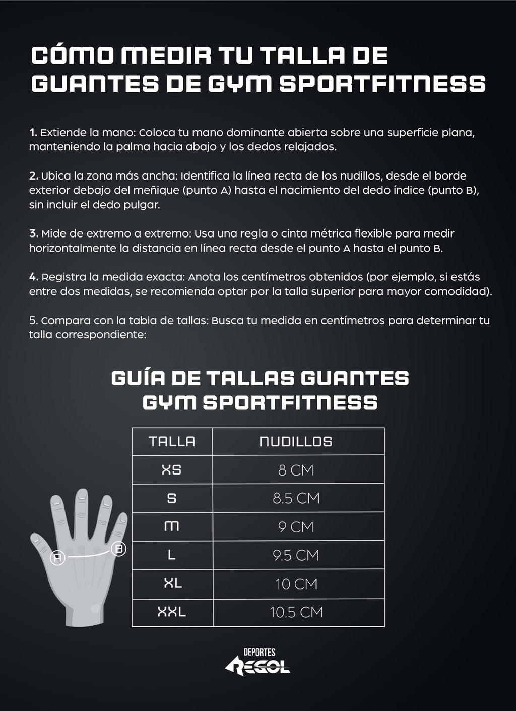 Guante GYM HA LUMINOUS 815793