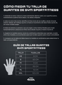 Guante GYM HA LUMINOUS 815793