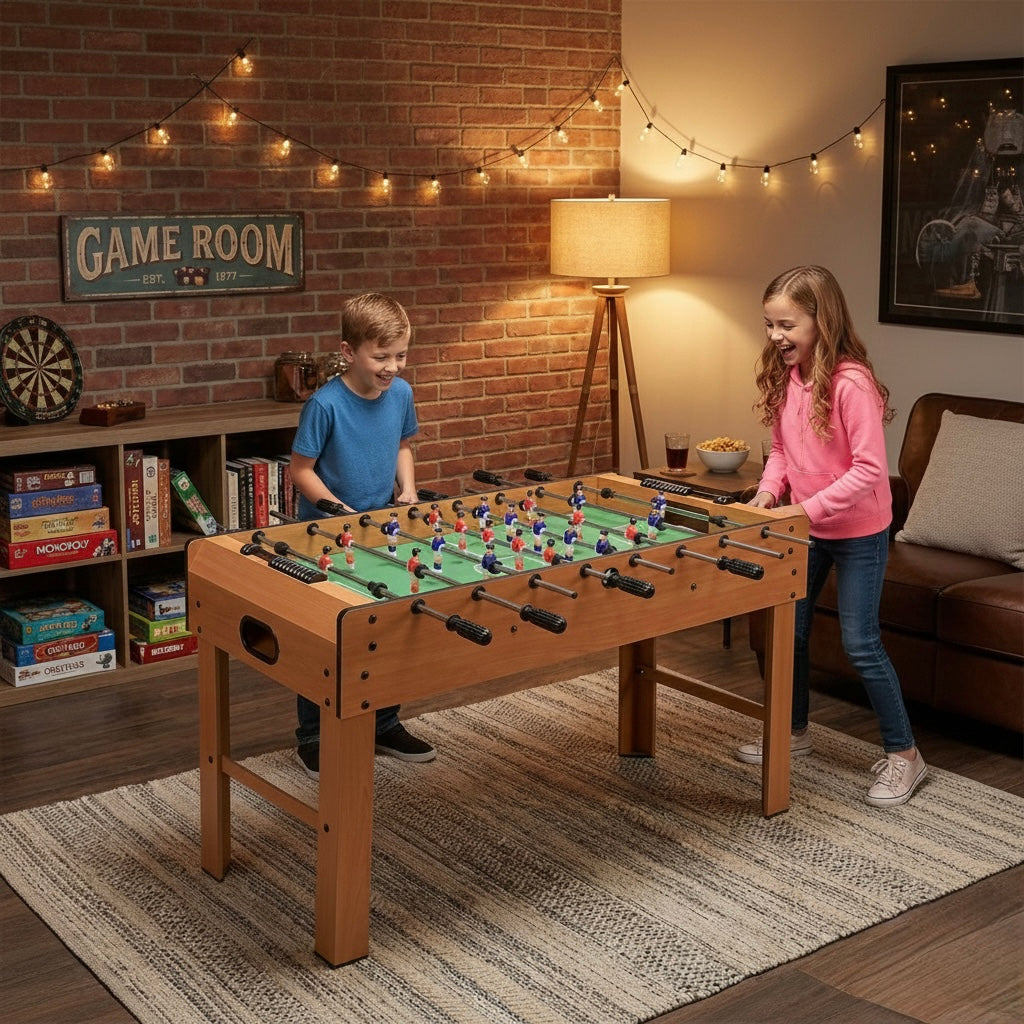 Futbolín Madera MG48935 121X61X83