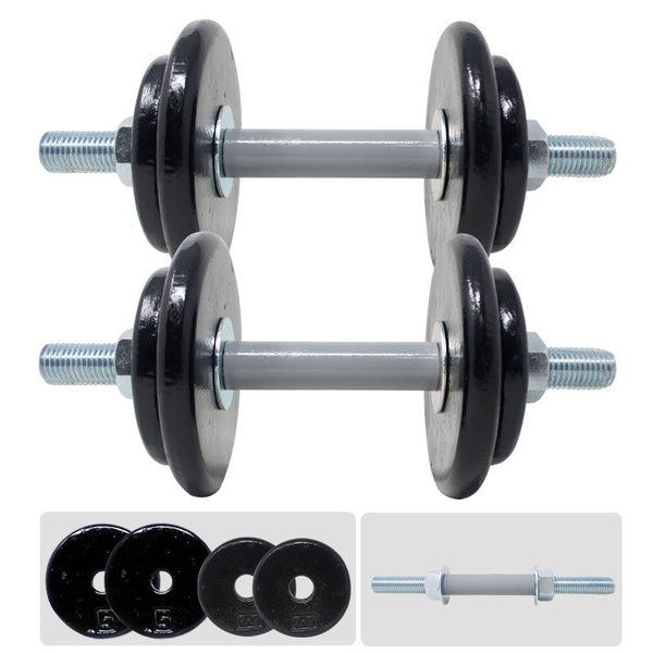 Set Mancuerna 30Lb Finsa