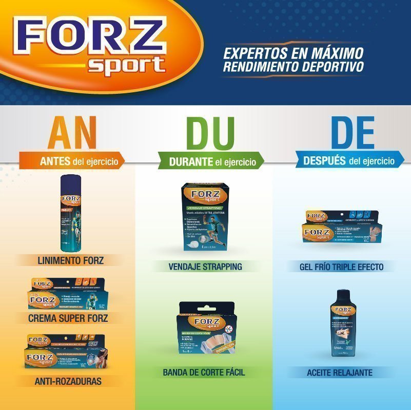 Crema Deportiva Forz Sport